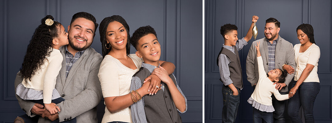 Holiday pictures captured at JCPenney Portraits for the holiday cards. 