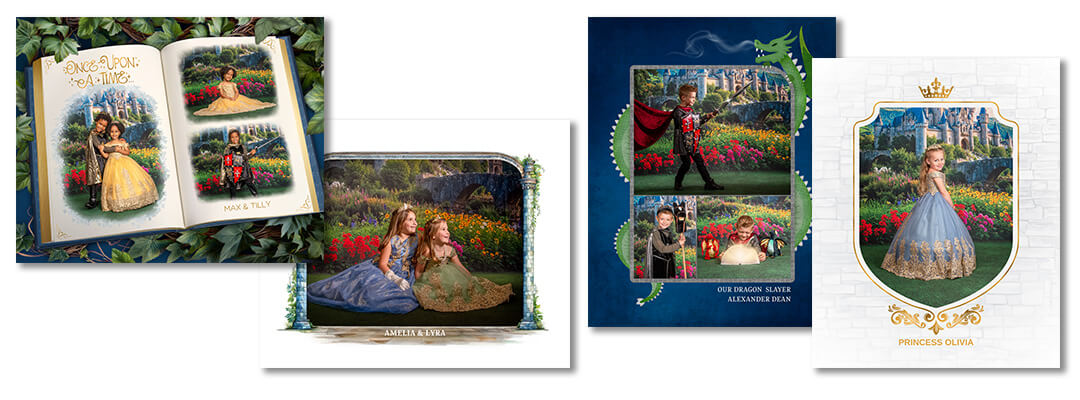 Photo enhancements designed for Enchanted Kingdom photography.