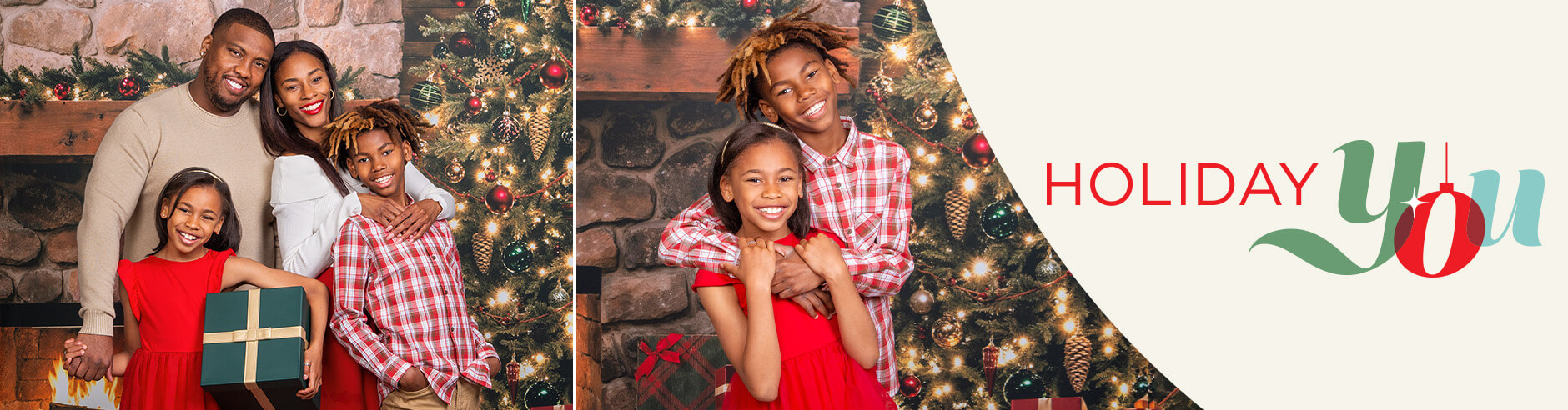New Holiday Home background at JCPenney Portraits