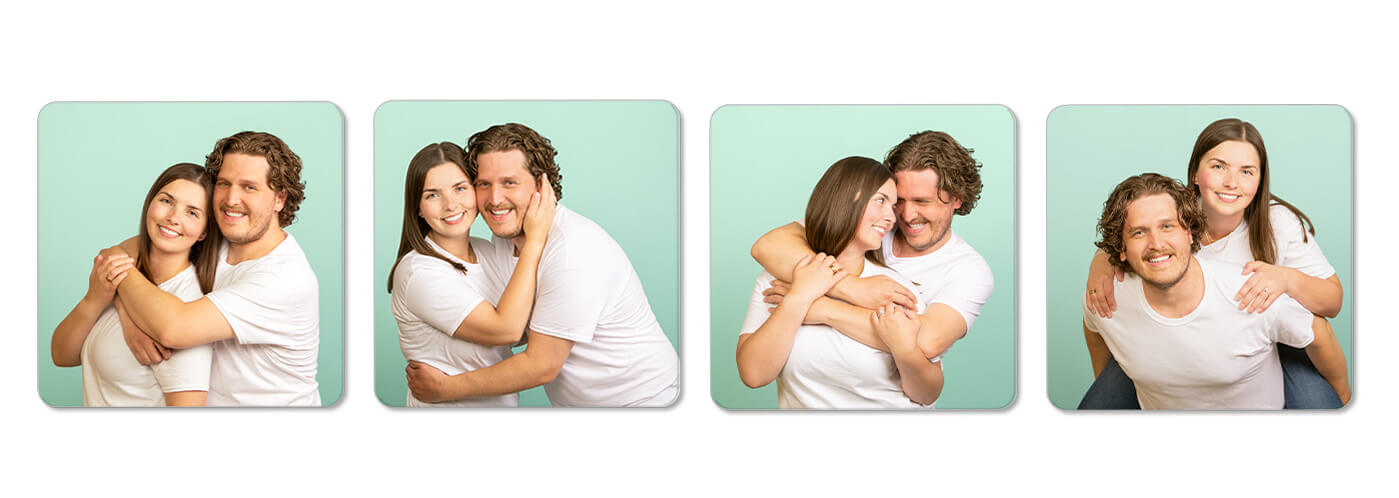 Set of 4 2x2 magnets for your home decor at JCPenney Portraits.