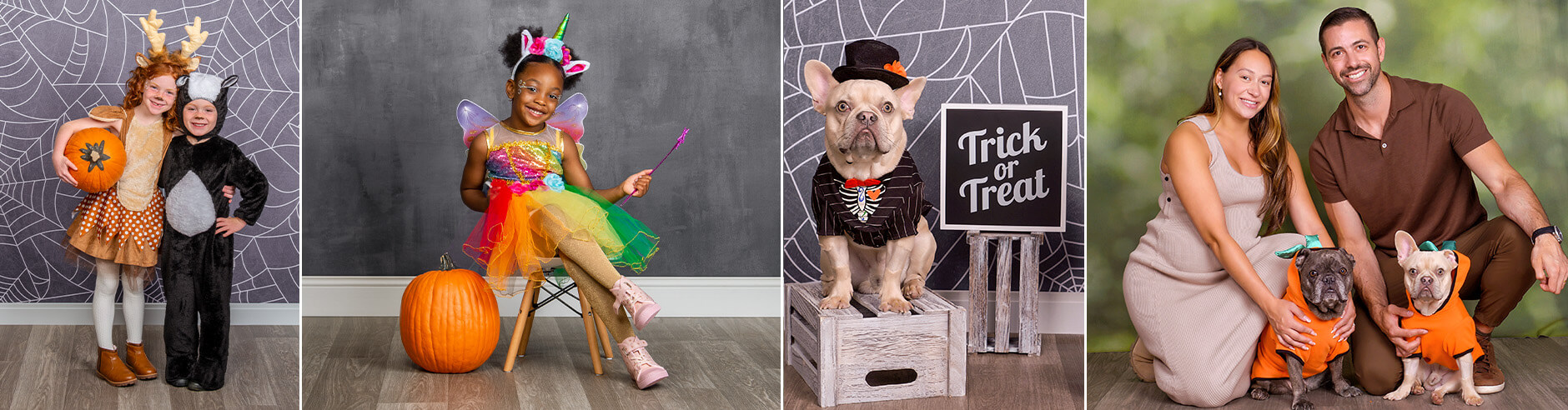 Halloween photography at JCPenney Portraits.