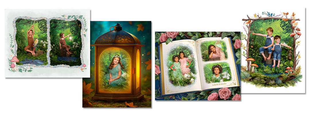 Photo enhancement designed for fairy photos.