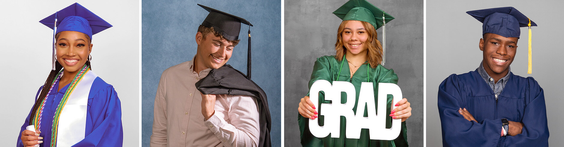 Senior graduation pictures at JCPenney Portraits.