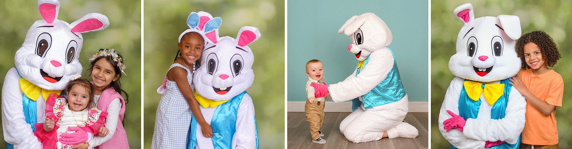 Easter Bunny photography at JCPenney Portraits.