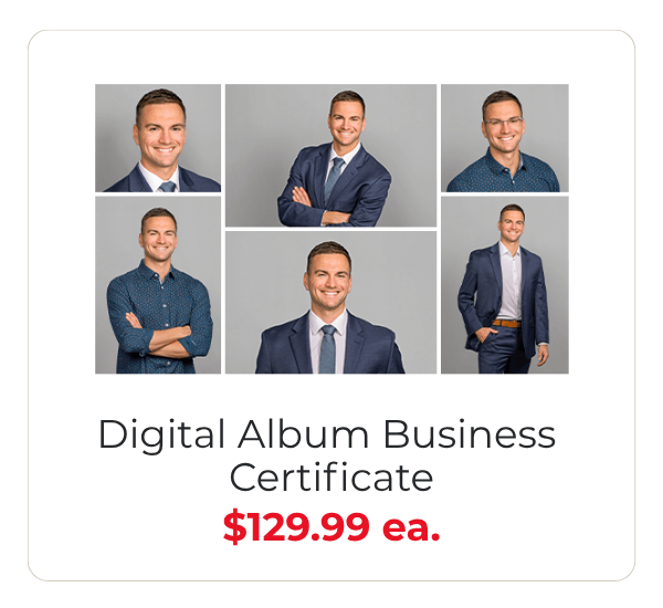 Digital album certificate pricing at JCPenney Portraits.
