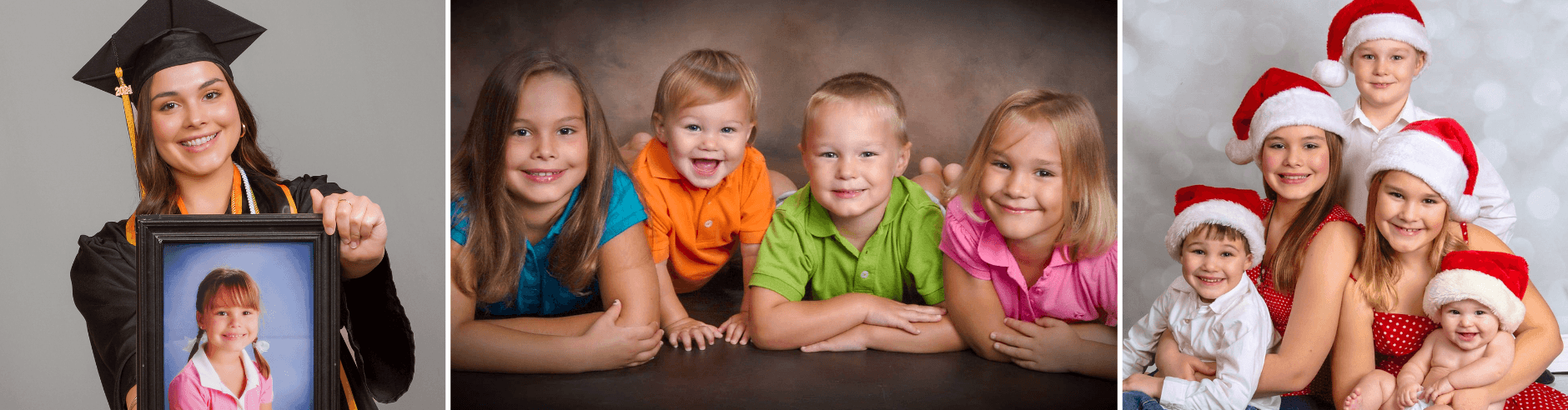 Family took professional pictures at JCPenney Portraits for over two decades.