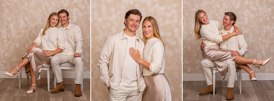 Shimmer Christmas holiday backdrop at JCPenney Portraits.